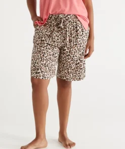 Animal Print Bermuda Short<Sussan New
