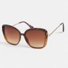 Asola Tort Crystal Sunglasses<Sussan Clearance