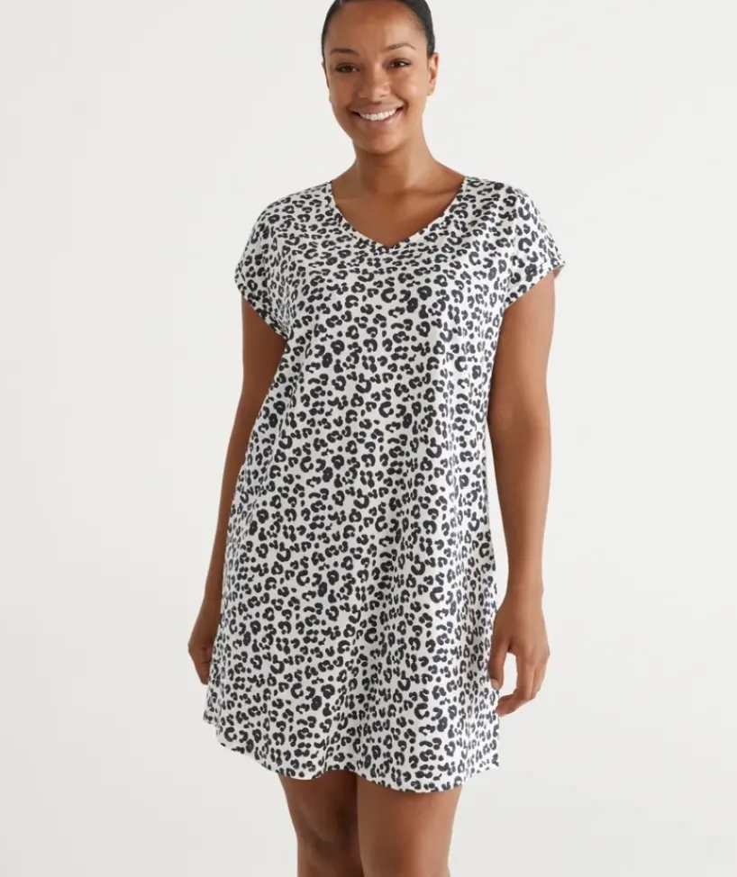 Australian Cotton Animal V Neck Nightie<Sussan Discount