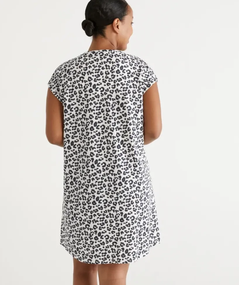 Australian Cotton Animal V Neck Nightie<Sussan Best