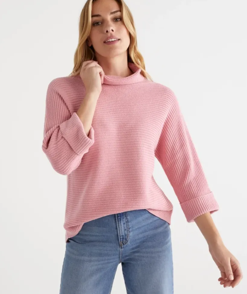 Australian Cotton Batwing Pullover<Sussan Clearance