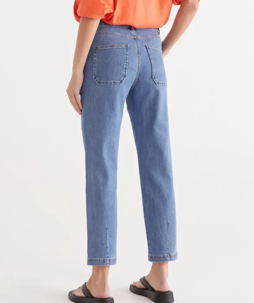 Australian Cotton Carpenter Pocket Detail Jean<Sussan Outlet