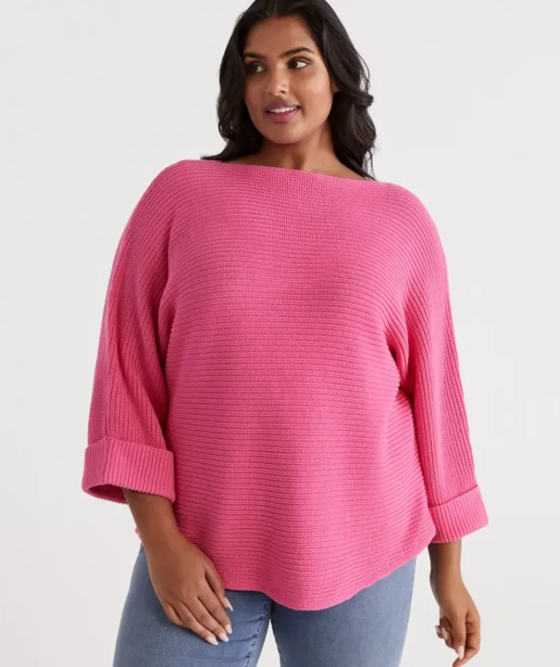 Australian Cotton Dolman Pullover<Sussan Clearance