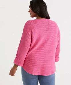 Australian Cotton Dolman Pullover<Sussan Clearance