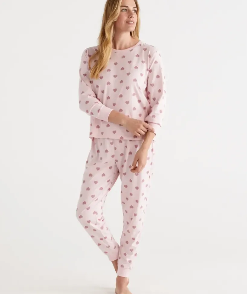 Australian Cotton Heart Pyjama Set<Sussan