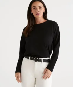 Australian Cotton Longline Tee<Sussan Sale