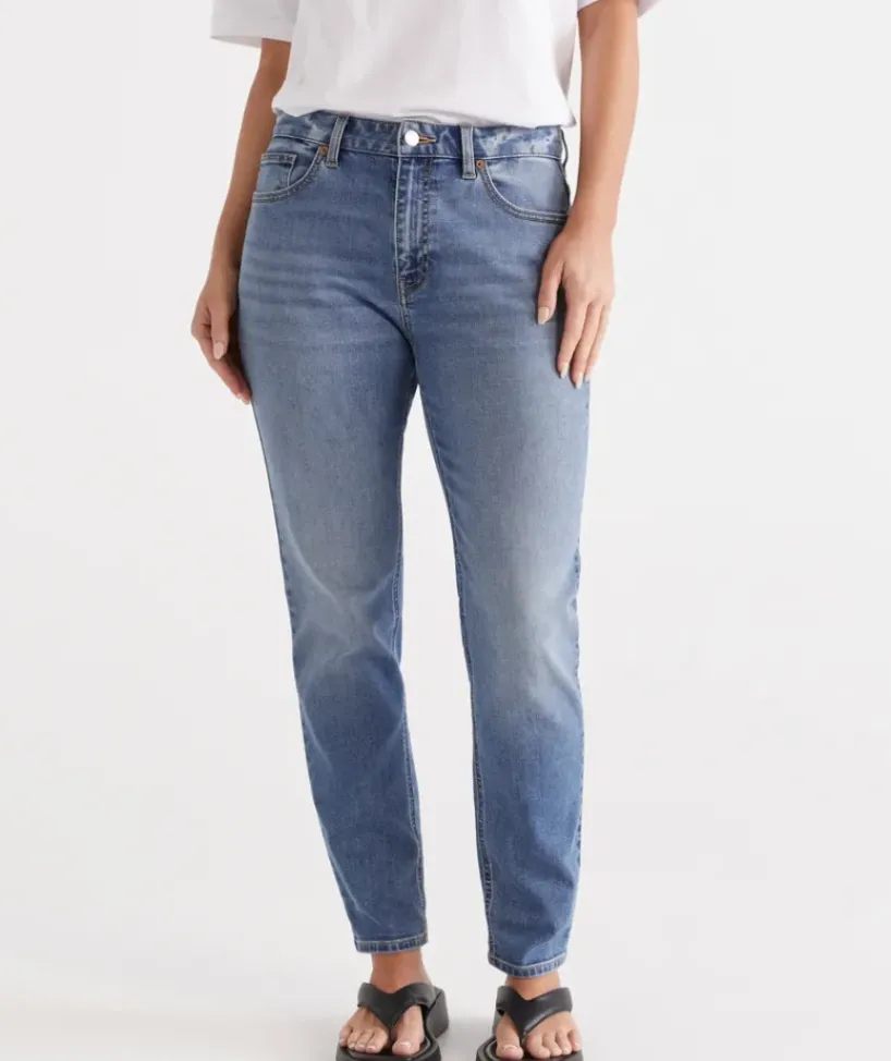 Australian Cotton Relaxed Jean<Sussan New