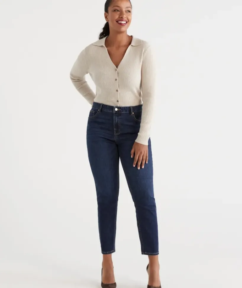 Australian Cotton Relaxed Jean<Sussan