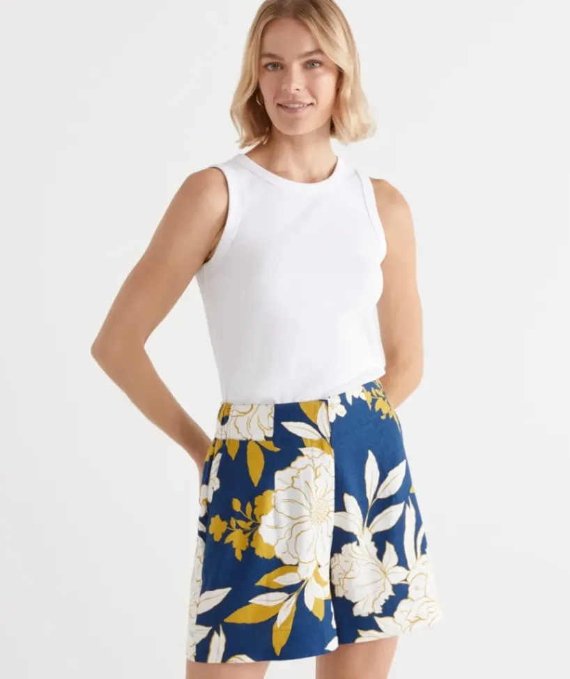 Australian Cotton Rib Racer Tank<Sussan Online