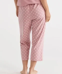 Australian Cotton Spot ¾ Pyjama Pant<Sussan Clearance