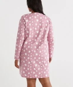Australian Cotton Star Long Sleeve Night<Sussan