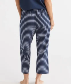 Australian Cotton Stripe ¾ Pyjama Pant<Sussan