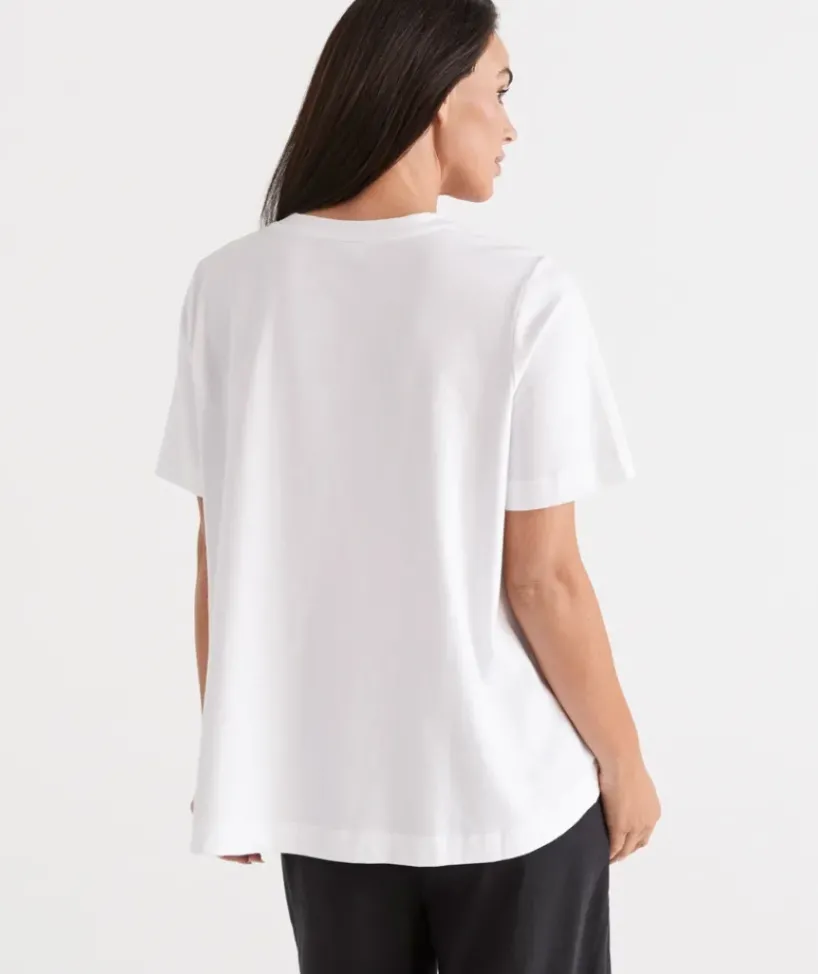 Australian Cotton Swing Tee<Sussan Sale