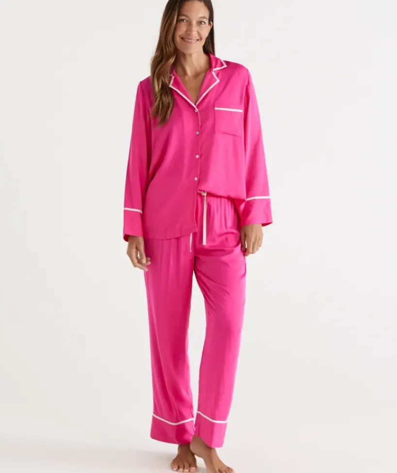 Bcna Soft Satin Pyjama Set<Sussan Hot