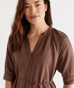 Belted Midi Dress<Sussan Clearance
