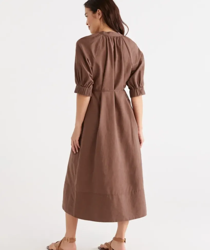 Belted Midi Dress<Sussan Clearance