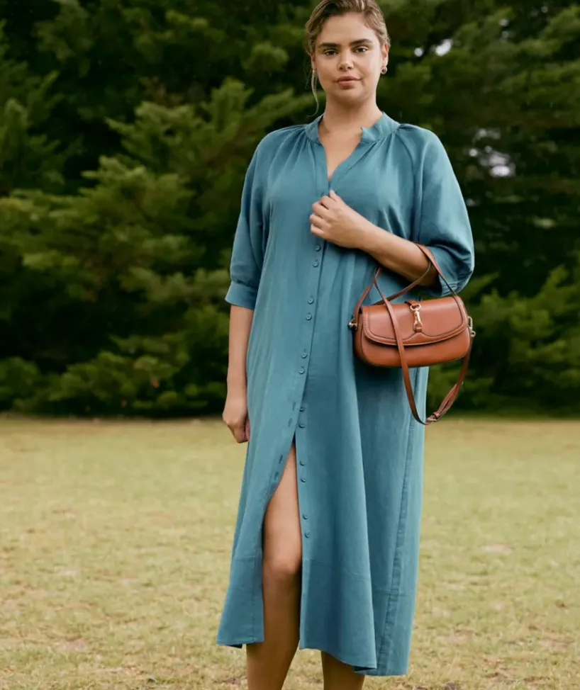 Belted Midi Dress<Sussan Clearance