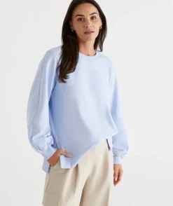 Blouson Sleeve Sweat<Sussan Hot
