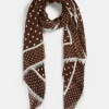 Border Spot Scarf<Sussan Sale