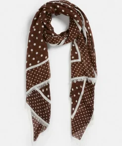 Border Spot Scarf<Sussan Sale