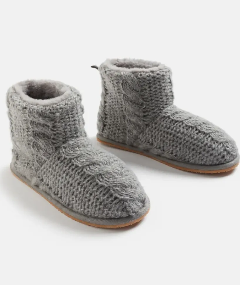Cable Knit Teddy Boot<Sussan Hot