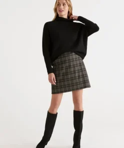Check Mini Skirt<Sussan New