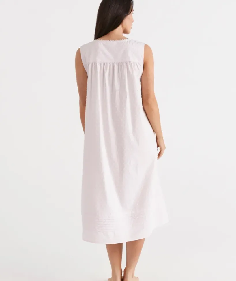 Cotton Flock Spot Nightie<Sussan Online