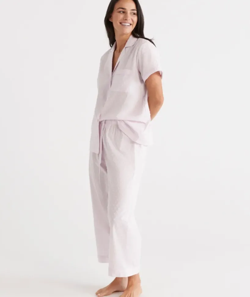 Cotton Flock Spot Pyjama Set<Sussan Best