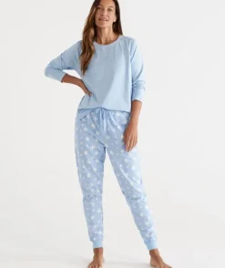 Cotton Star Print Flannelette Pant<Sussan Outlet