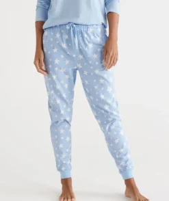 Cotton Star Print Flannelette Pant<Sussan Outlet