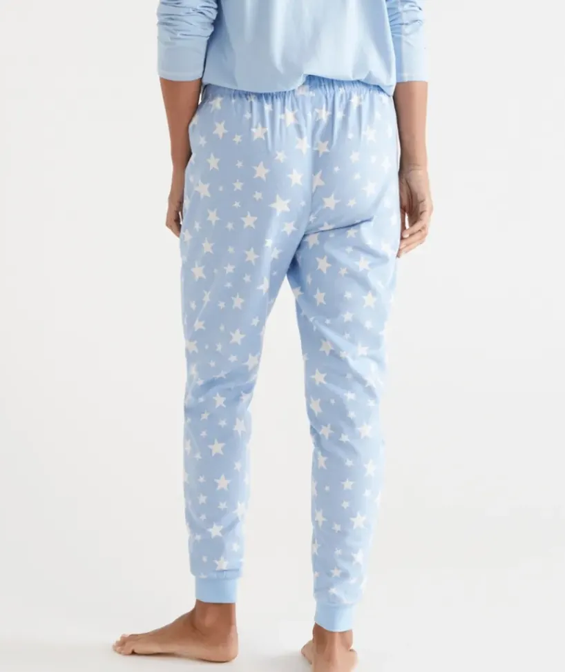 Cotton Star Print Flannelette Pant<Sussan Outlet