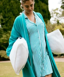 Cotton Stripe Nightshirt<Sussan Clearance