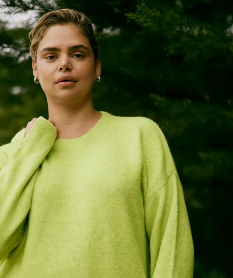 Crew Neck Lofty Pull Over<Sussan Clearance