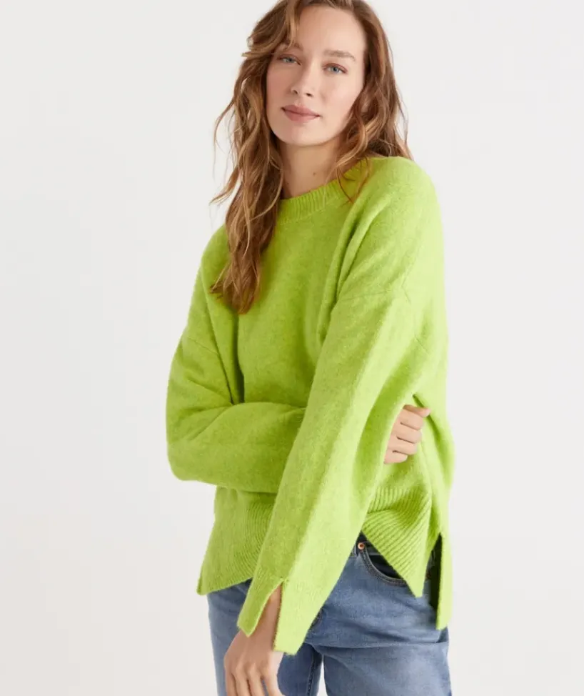 Crew Neck Lofty Pull Over<Sussan Clearance
