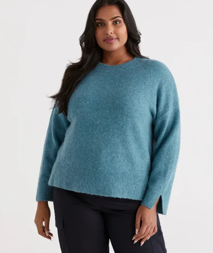 Crew Neck Lofty Pull Over<Sussan Clearance