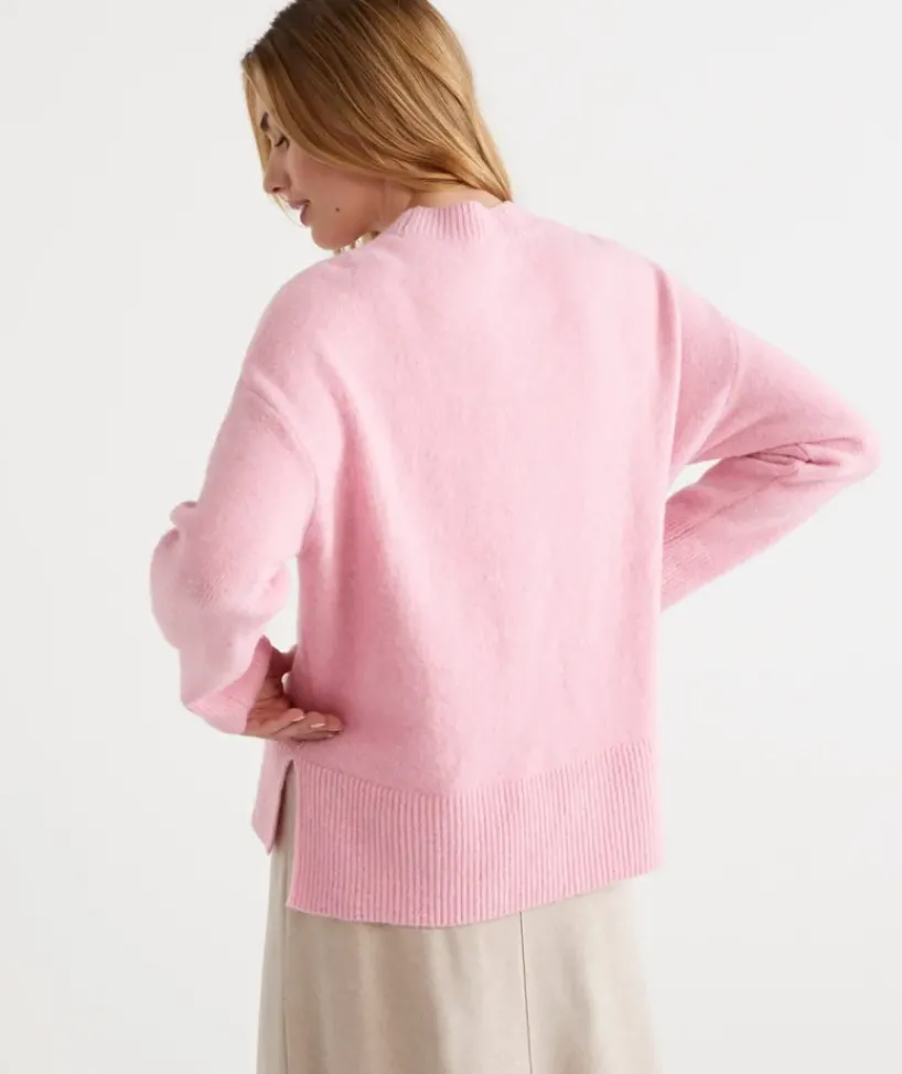 Crew Neck Lofty Pull Over<Sussan