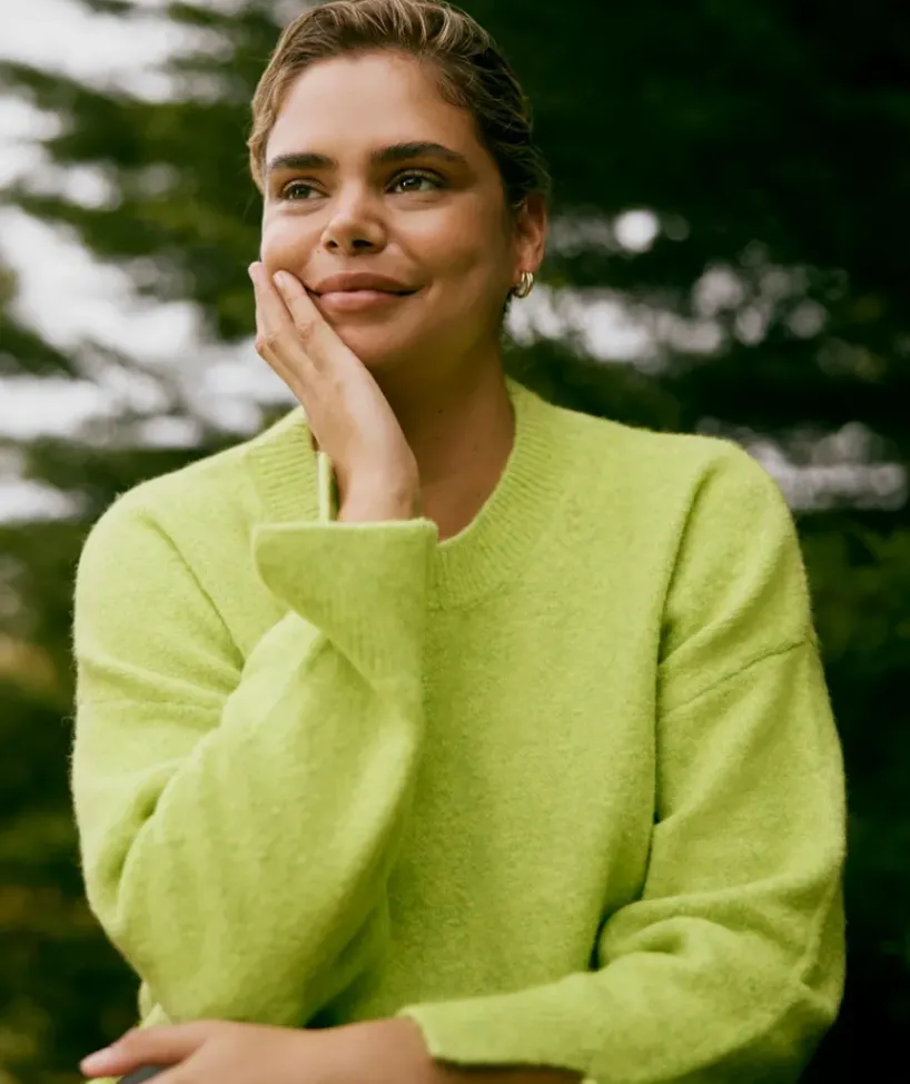 Crew Neck Lofty Pull Over<Sussan