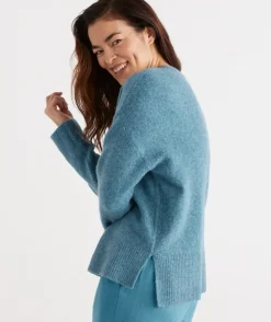 Crew Neck Lofty Pull Over<Sussan Discount