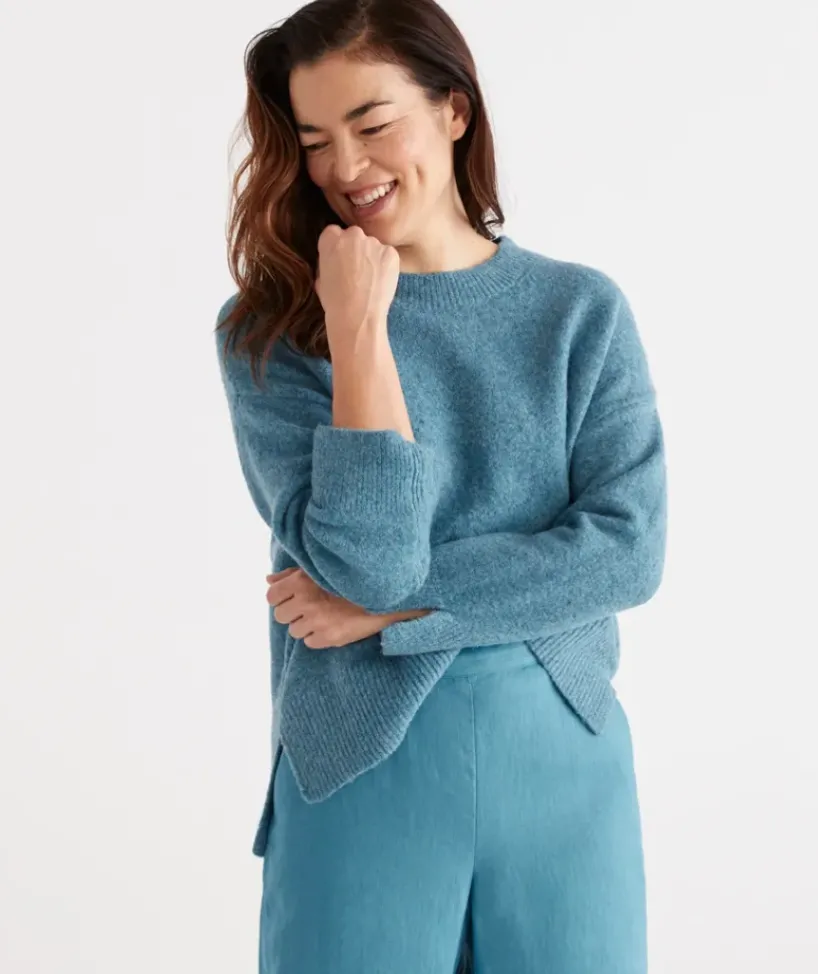 Crew Neck Lofty Pull Over<Sussan Online
