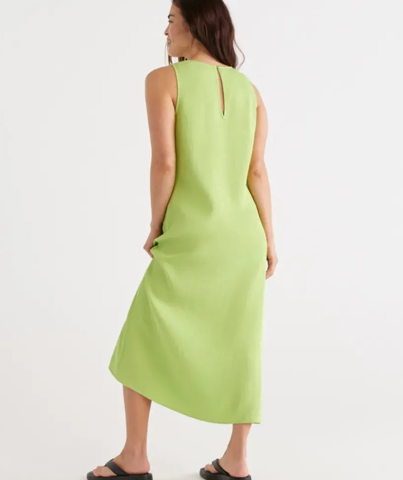 Crinkle Column Dress<Sussan Outlet
