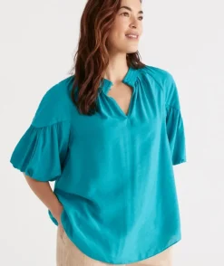 Drape Neck Top<Sussan Hot