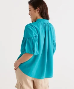 Drape Neck Top<Sussan Hot