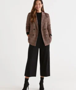 Eco Vero Pin Stitch Ponte Culotte<Sussan