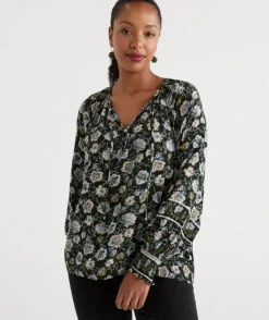 Etched Petal Top<Sussan