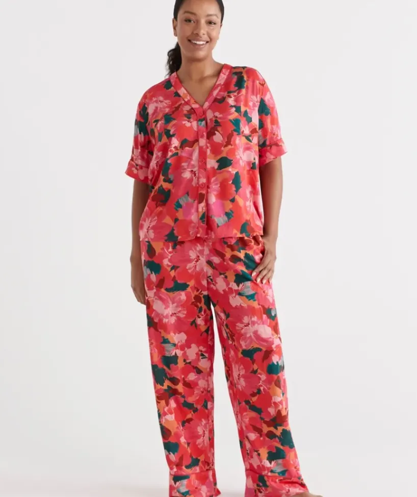 Floral Bloom Wide Leg Pyjama Set<Sussan Sale