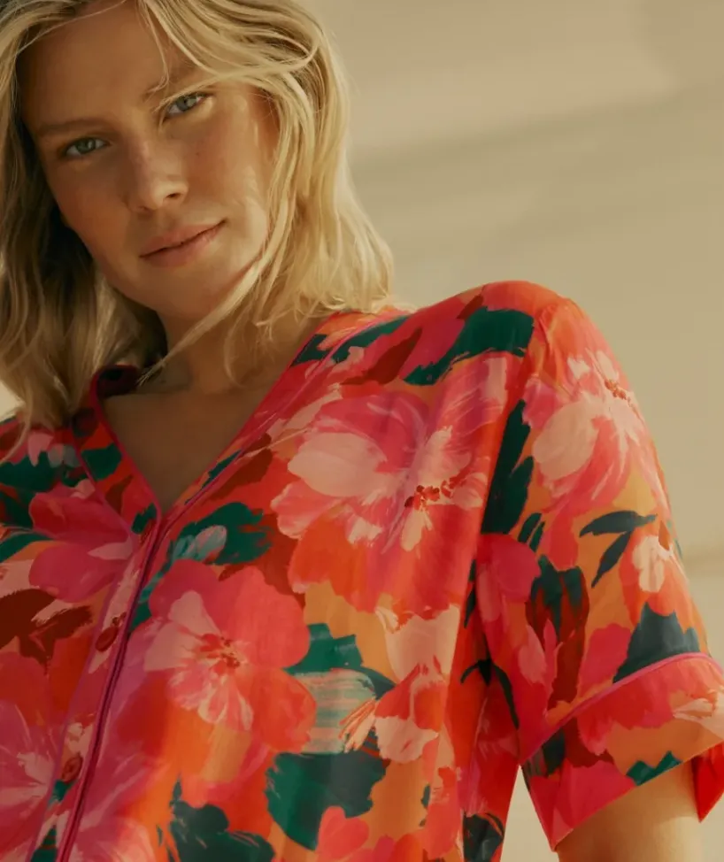 Floral Bloom Wide Leg Pyjama Set<Sussan Sale