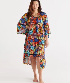 Floral Print Kimono<Sussan Online