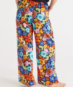 Floral Print Wide Leg Pyjama Pant<Sussan Online