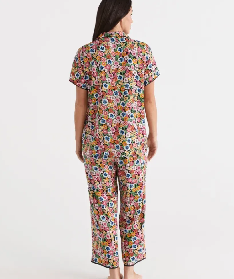 Floral Relaxed Pyjama Set<Sussan
