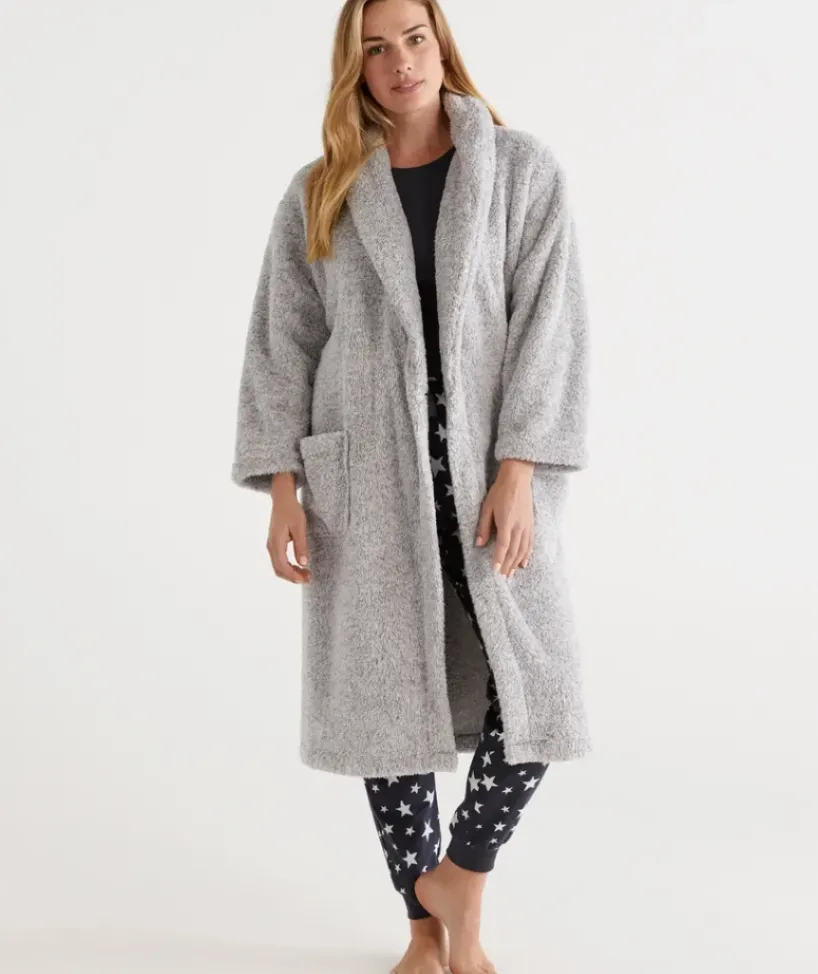 Fluffy Dressing Gown<Sussan Hot